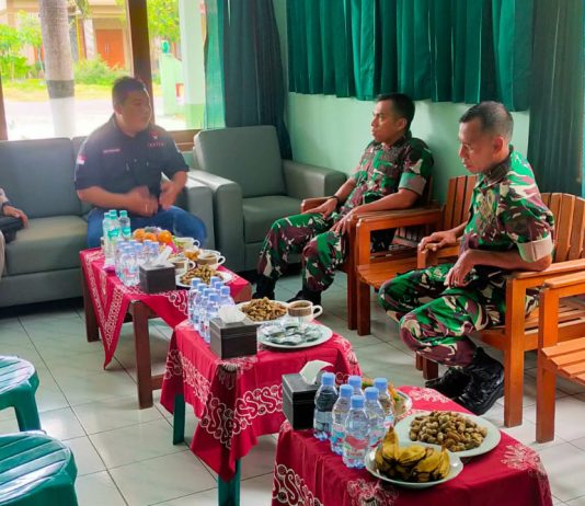 Dandim 0729/Bantul Letakkan Batu Pertama Mushola “Wahyu” di Koramil 15 sanden Simbol Kemanunggalan TNI dan Rakyat
