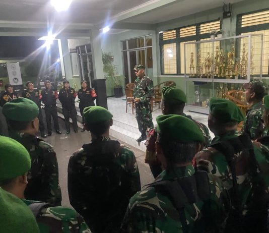 Komandan kodim 0729/Bantul Gelar Patroli Gabungan Berkelanjutan Bersama Ormas, patroli Keamanan Objek Vital Hingga Waktu Tak Terbatas