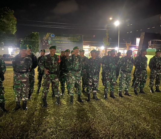 Kodim 0729/Bantul Gelar Patroli Mandiri Gabungan Bersama Ormas Antisipasi Bangsit