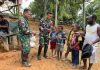 Satgas Yonif 403/WP Gelar Aksi Sosial di Kampung Kanggup, Papua Selatan
