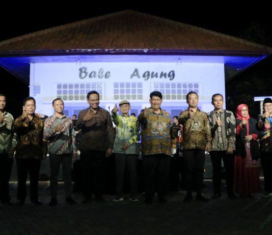 Dandim Hadiri Malam Tirakatan Memperingati Hari Jadi Ke-74 Kabupaten Kulon Progo