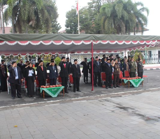 Dandim 0729/Bantul Hadiri Upacara Peringatan Hari Sumpah Pemuda Ke-97 Tahun 2025