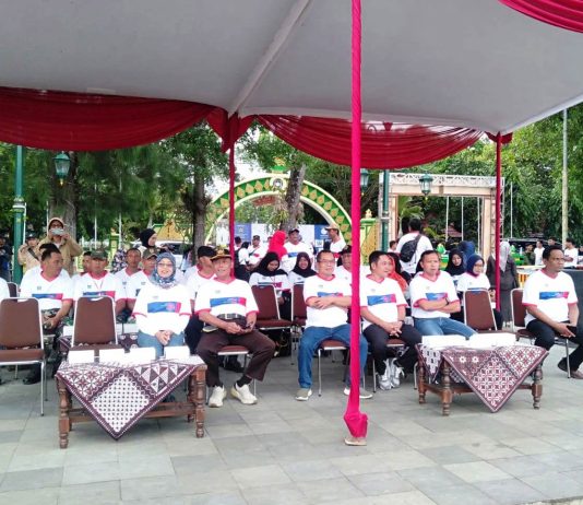Dandim Kulon Progo Hadiri Penutupan Lomba Baris Berbaris Gema Binangun 25