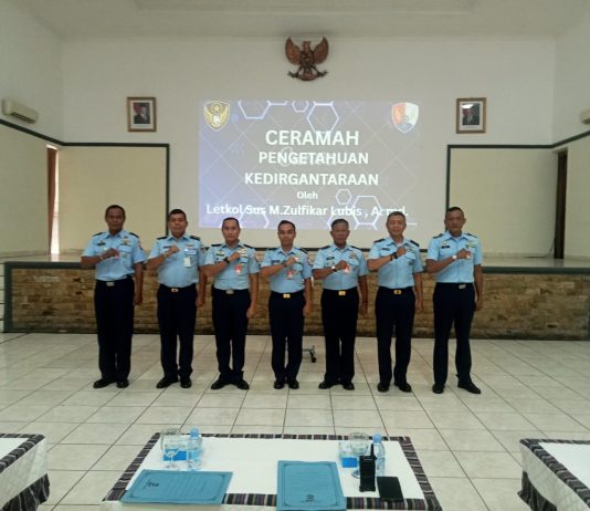 Lanud Adisutjipto Gelar Ceramah Pengetahuan Kedirgantaraan, Perkuat Komunikasi Sosial dengan Masyarakat