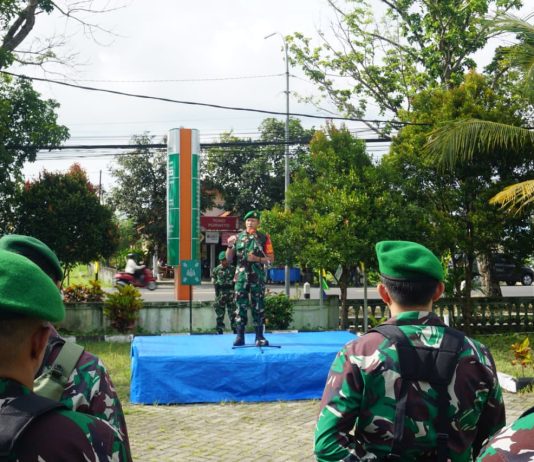 Dandim Kulon Progo Pimpin Apel Gelar Pengamanan VVIP