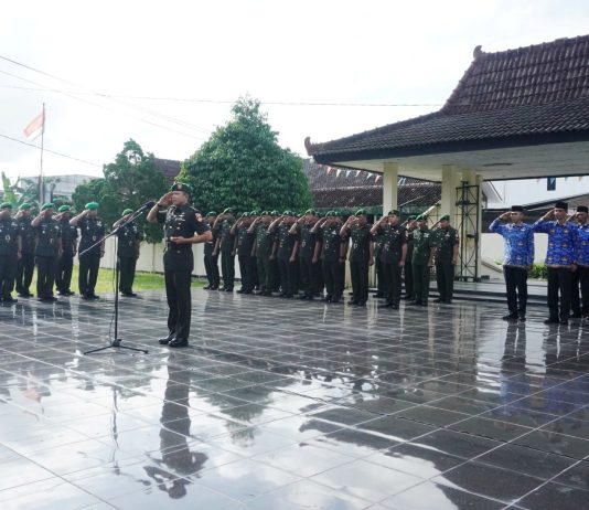 Kodim 0731/Kulon Progo Ziarah Rombongan Memperingati Hari Juang TNI AD