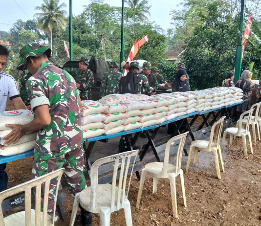 Jelang Lebaran, Pasar Murah Di Gelar Di Lokasi TMMD