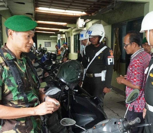 Denpom IV/2 Yogyakarta Sosialisasi dan Operasi Gaktib Polisi Militer“WASPADA WIRA KERIS”
