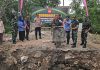 Kodim 0729/Bantul Hadiri Groundbreaking Jembatan Perintis Garuda Tahap III & IV