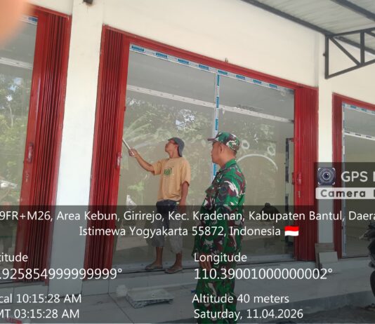 Pembangunan KDKMP Girirejo Terus Dikebut, Fokus Finishing Bangunan