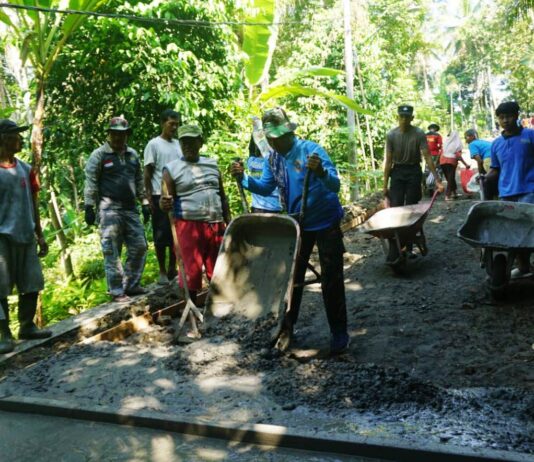 Pemasangan Begisting Penting Untuk Pastikan Lebar dan Tebal Cor Jalan