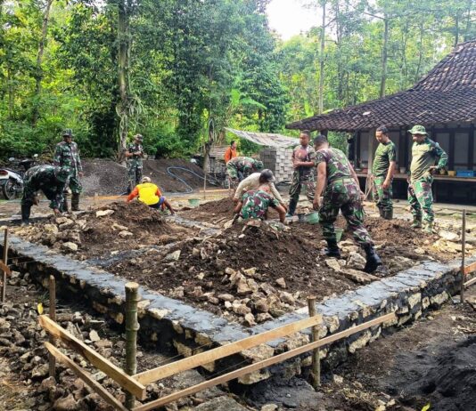 Pembangunan RTLH Milik Bapak Affan Kristianto