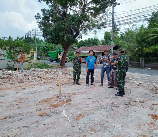 Danramil Sewon Monitoring Pembangunan KDKMP di Timbulharjo