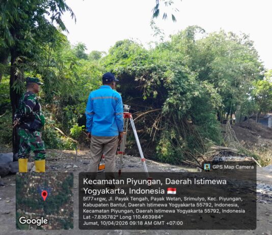 Pembangunan Jembatan Garuda di Srimulyo Masuki Tahap Pondasi