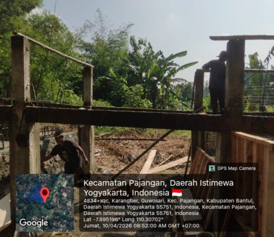 Pembangunan Jembatan Garuda di Santan Masuki Tahap Persiapan Pengecoran