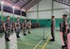 Anggota Kodim 0729/Bantul Laksanakan Apel Siaga Monitoring May Day