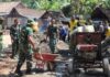Pengecoran Jalan TMMD Sengkuyung Tahap II Kodim 0729/ Bantul Terus Berlanjut