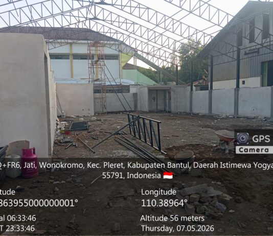 Pengerjaan KDKMP Wonokromo Masuki Tahap Perapihan Bangunan