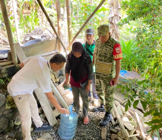 Babinsa Argorejo Koramil 02/Sedayu Kodim 0729/Bantul Laksanakan Gertak PSN