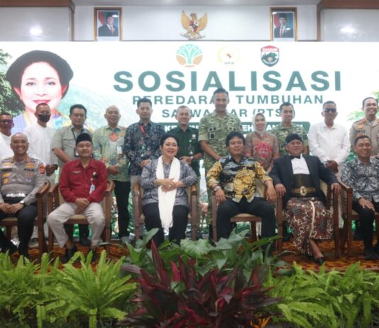 Dandim 0729/Bantul Hadiri Sosialisasi Peredaran Tumbuhan dan Satwa Liar di Sewon