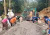TMMD Sengkuyung Tahap II Kodim 0729/Bantul Lanjutkan Pengecoran Jalan dan Pembangunan Jembatan