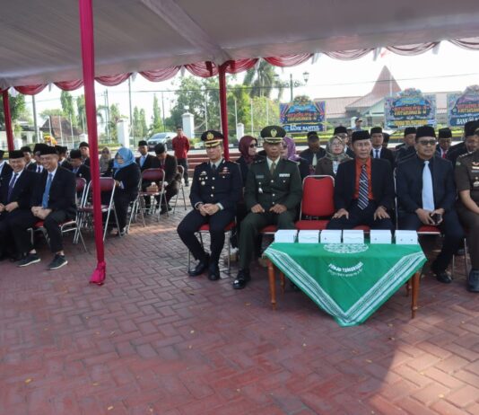 Kasdim 0729/Bantul Hadiri Upacara Peringatan Harkitnas Ke-118 Kabupaten Bantul