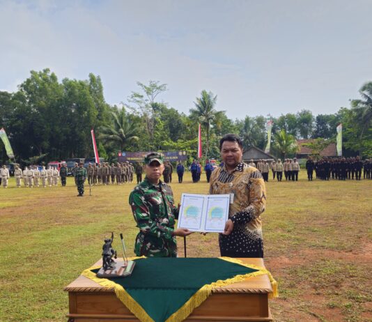 Dandim 0729/Bantul Resmikan Jembatan Hasil TMMD Sengkuyung Tahap II Tahun 2026