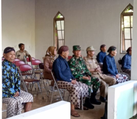 Danramil 11/Dlingo Hadiri Tradisi Adat Kirab Rosulan Merti Dusun Banyuurip