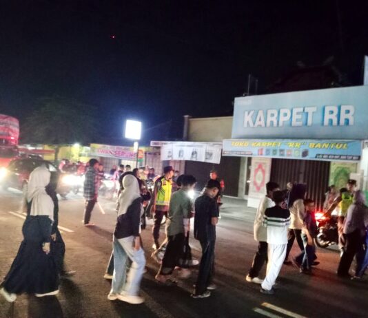 Babinsa Argorejo Laksanakan Patroli Malam Takbiran Idul Adha 1447 H