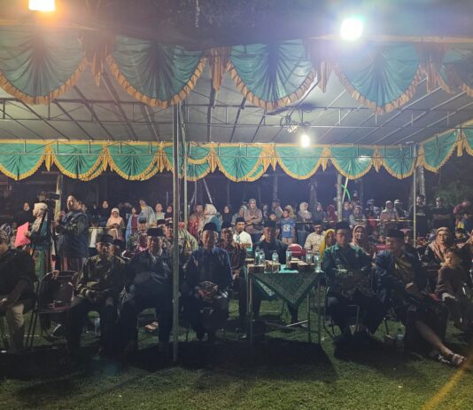 Babinsa Bangunjiwo Pantau Jalannya Festival Takbir Keliling