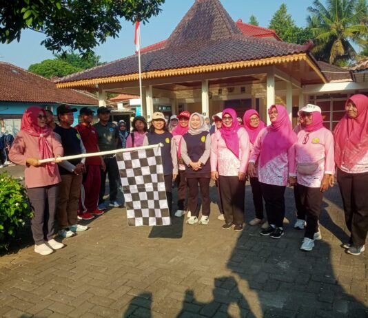 DANRAMIL 18/PAJANGAN HADIRI JALAN KAKI BERSAMA PERWOSI KABUPATEN BANTUL