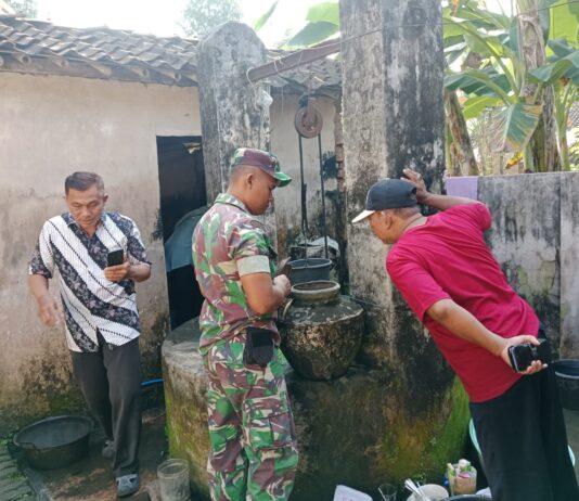 BABINSA ARGOREJO LAKSANAKAN GERTAK PSN DI PEDUKUHAN SUNDI KIDUL