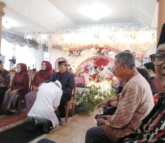 KEBAHAGIAAN MENGALIR – ADEK KANDUNG KETUA DOPPER SHOOTING CLUB OKI RAGIL WARDANA RESMI MENIKAH DI SUMATERA UTARA PUTRA BAPAK JUMIRIN & ALMH IBU NGADIYEM “