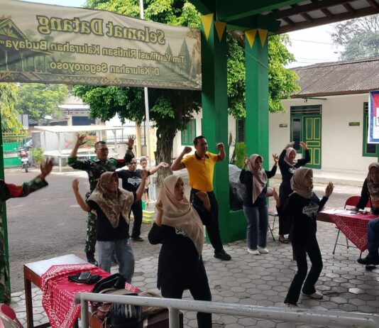 Babinsa Segoroyoso Bersama PKK dan Kader Posyandu, Wujudkan Masyarakat Sehat dan Kompak