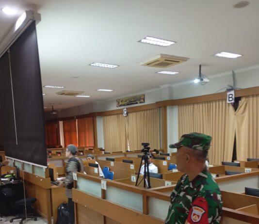 Babinsa Koramil 09/Jetis Kawal Seleksi Dukuh Tanjungkarang, Berjalan Aman dan Transparan