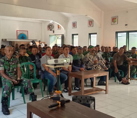 Kodim 0729/Bantul Pererat Kemanunggalan Melalui Nobar Piala Dunia 2026