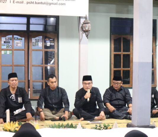 Dandim 0729/Bantul Hadiri Pengesahan Warga Tingkat I PSHT Cabang Bantul