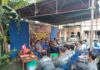 Tingkatkan Kesiapsiagaan Warga, Babinsa Ngestiharjo Hadiri Pelatihan Penanggulangan Kebakaran