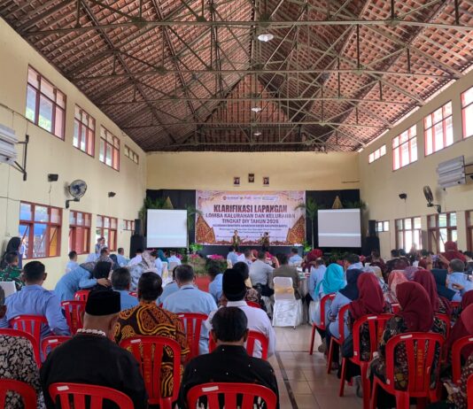 Bati Tuud Koramil 13/Kretek Hadiri Verifikasi Lapangan Lomba Kalurahan Tingkat DIY