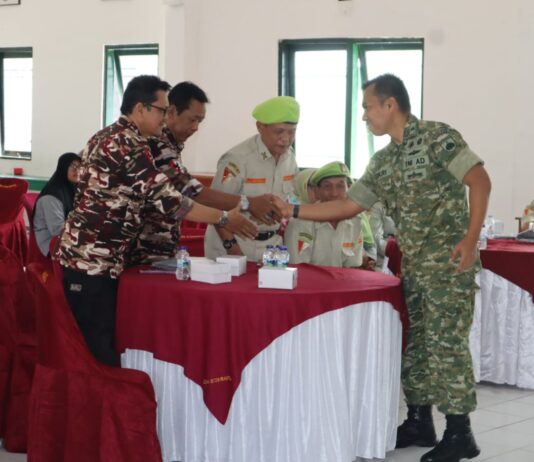 Komandan Kodim 0729/Bantul Pimpin Pembinaan Kesadaran Bela Negara Bersama Keluarga Besar TNI