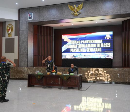 Pangdam IV/Diponegoro Pimpin Seleksi Akhir Daerah Calon Taruna Akademi TNI