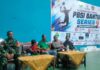 Semangat Sportivitas Warnai Grand Final PBSI, Babinsa Guwosari Turut Beri Dukungan