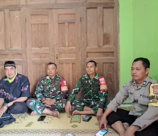 Babinsa Sendangsari Perkuat Sinergi Linmas Melalui Sosialisasi Wawasan Kebangsaan