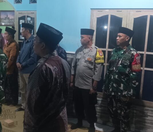 Syukuran Peresmian Jalan di Petir, Babinsa Srimartani Hadir Perkuat Kebersamaan Warga