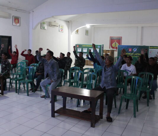 Kodim 0729/Bantul Gelar Nobar Perempat Final Piala Dunia 2026 Prancis vs Maroko