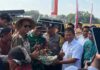 Babinsa Bangunjiwo Hadiri Festival Wiwitan, Lestarikan Tradisi dan Budaya Jawa
