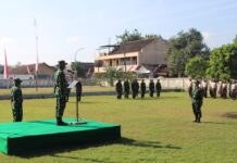 Tutup Pembinaan KKRI, Kodim 0729/Bantul Tekankan Disiplin dan Jiwa Kepemimpinan Generasi Muda